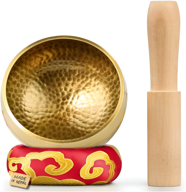 단한번의울림 소리의정원 수공예 장인 티베트 싱잉볼 명상종, 1개