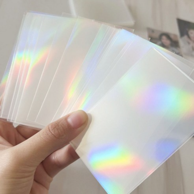코히모 포토 카드 슬리브 프로텍터 4W087, ALL HOLOGRAM, 200개