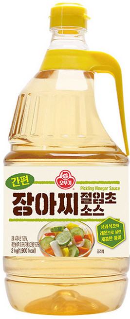 오뚜기 간편 장아찌 절임초소스 2kg, 3개