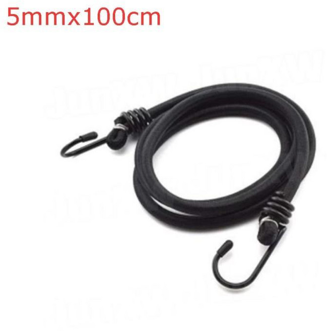 자전거 전기 자동차 라이딩 장비 수하물 고정 스트랩 오토바이 로프 화물 탄성 고무 스트래핑 타이, 1개, 4. 100cm