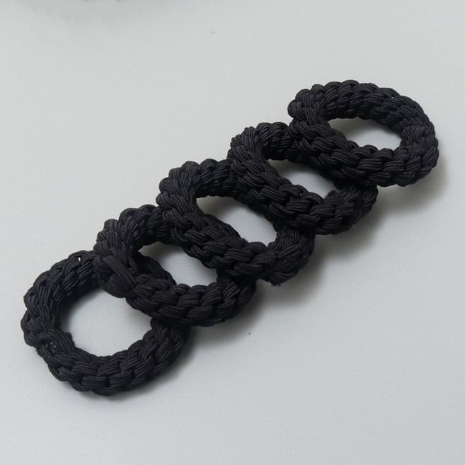 고탄력 5P 헤어끈 여성 포니테일 데일리 머리삔 성인용 FS149