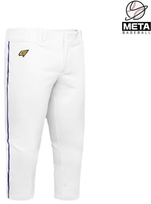 골드 야구바지 농군 유니폼 바지 네이비