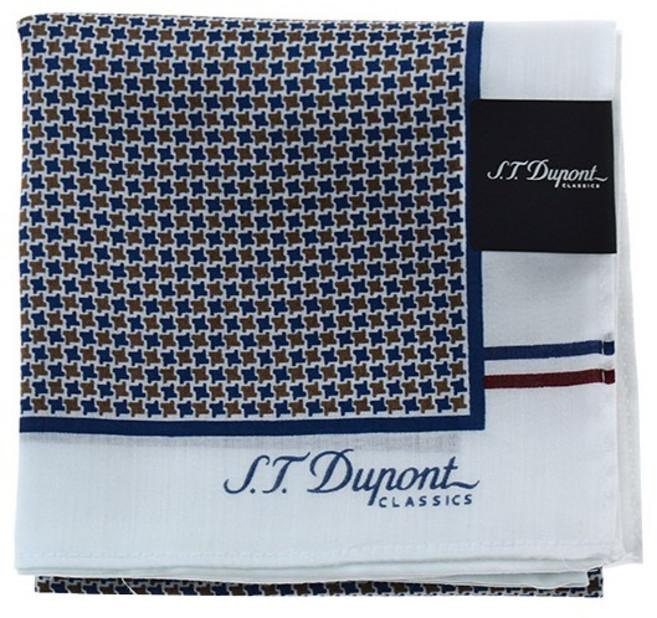 듀퐁 25년S/S듀퐁 프린트 손수건(SE5SMA381009SBU)