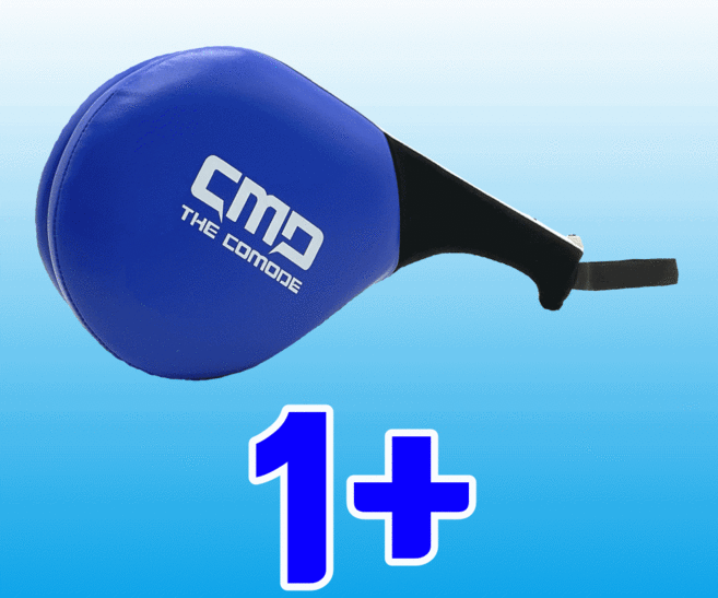 1+1 프리미엄 발차기 미트 태권도 킥복싱 격투기 쌍미트 킥 품새, 블랙+블루, 1세트, 색상(1+1)