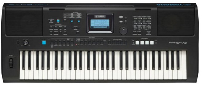 (YAMAHA) PSR-E473 61 820 야마하 전자 키보드 키 터치 응답 음색 음악 제작 라이브, 1개