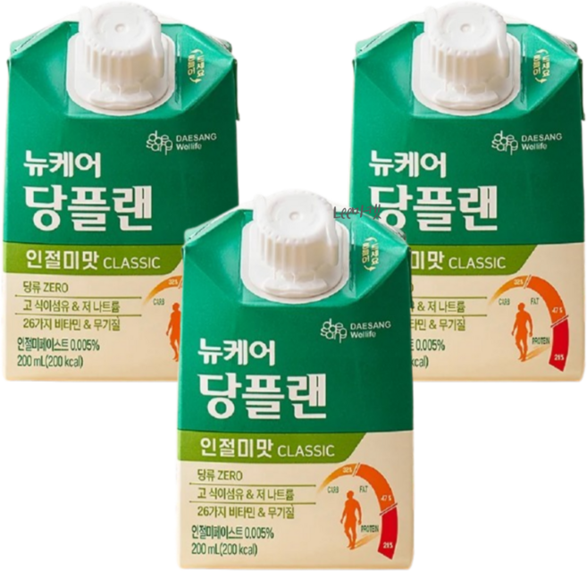 뉴케어당플랜 인절미맛 클래식 200ml 30팩