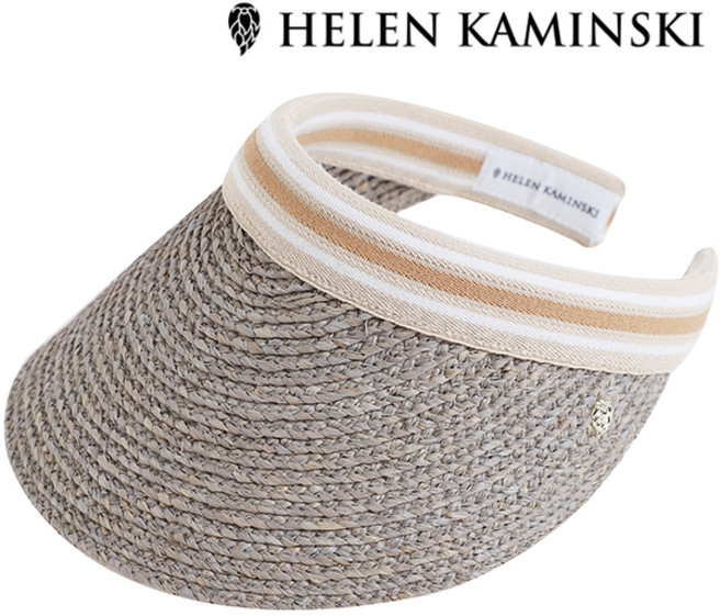 헬렌카민스키 비앙카 Eclipse MelangeNougat Stripe 선캡 BIANCA_ECLIPSE MELANGENOUGAT STRIPE