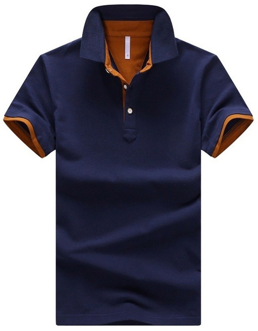 男士短袖POLO衫 透氣舒適素面修身款 多色可選 M-4XL