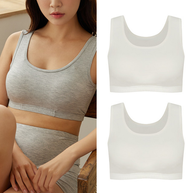 오네뜨비 소프트 모달 브라탑 노와이어 (런닝형) 2p