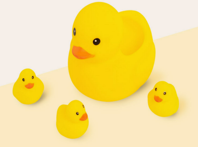 소리나는 목욕장난감오리 6개월아기 2살 3살 목욕싫어하는아기씻기기, 1개, 상세페이지 참조