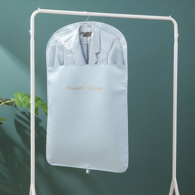고급 투명창 의류 커버 정장커버, 1개, 1개입