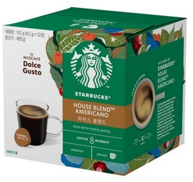 스타벅스 by 돌체구스토 하우스블렌드, 1, 12개입