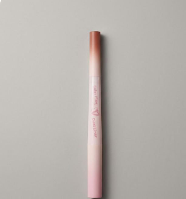 [하츠투하츠PICK] NEW 투에이엔 컬러 플레이 듀얼라이너 5colors, 02 베베 핑크, 1개