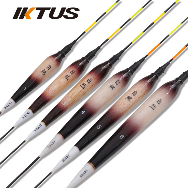 익투스 네이쳐 민물낚시 소꼬즈리용 중층 내림 붕어 양어장 하우스찌, 1개, 4호(9.4푼)