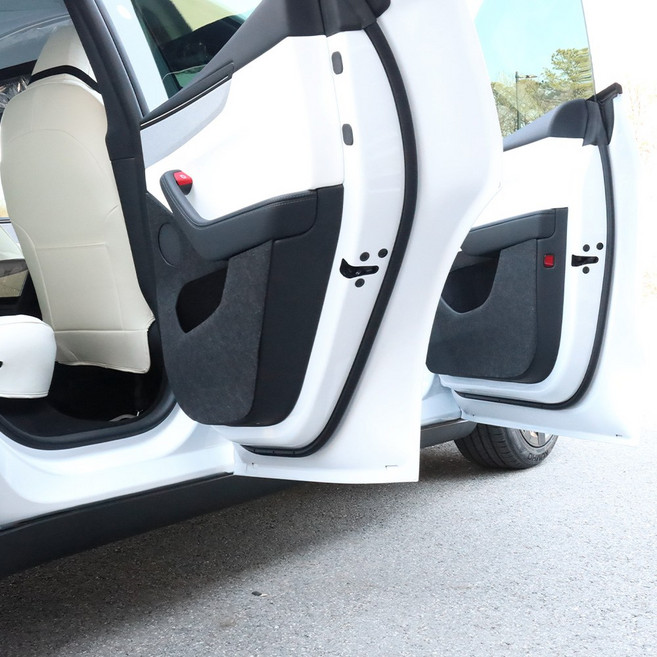 카벤더 테슬라 호환 모델Y 주니퍼 도어커버 2025 2026, 펠트 도어커버