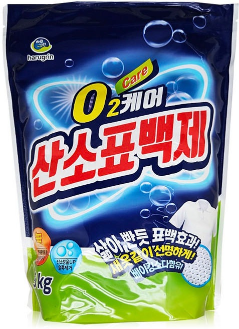 하루그린 O2케어 산소계 표백제, 2개, 3kg