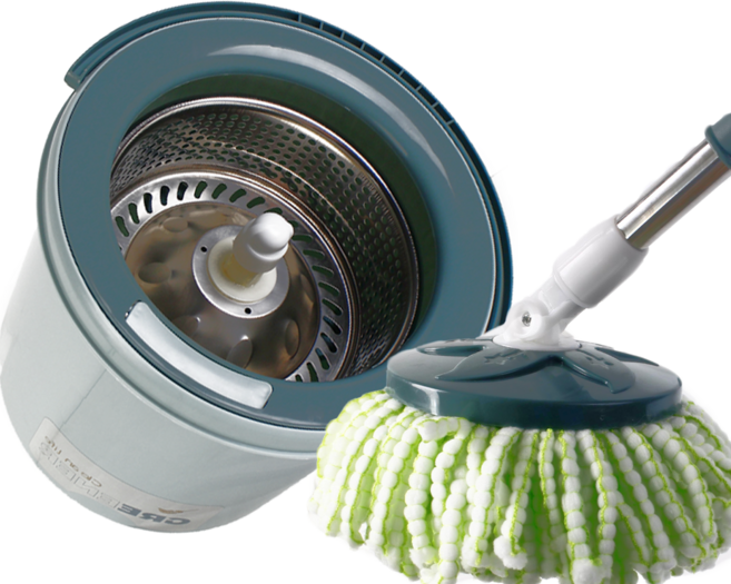 그리너 스핀워시 회전 통돌이 청소기, 퍼플, 1세트