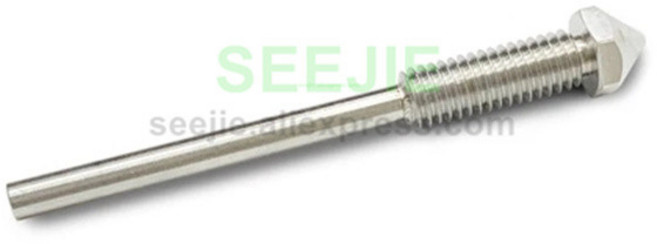 Flashforge Creator PTFE 튜브 3D 프린터 부품 3 깍지 1 개