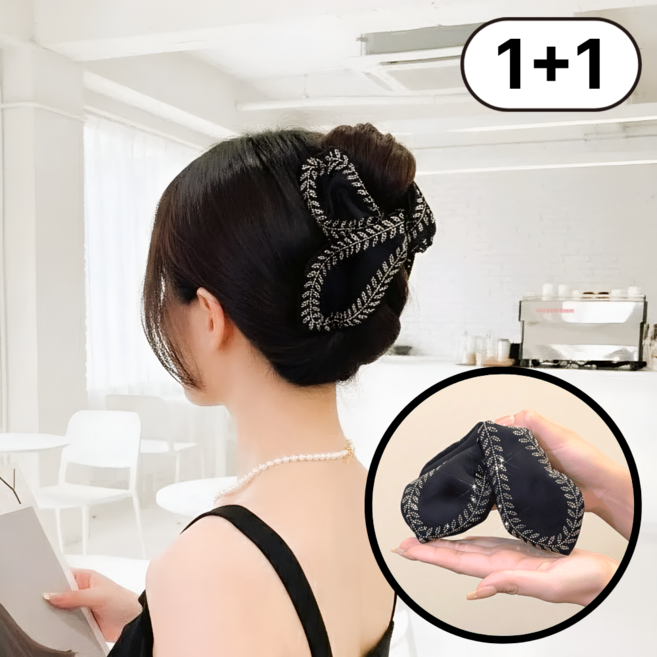 하임리프 13cm 고정잘되는 올림머리 헤어 집게핀 대형