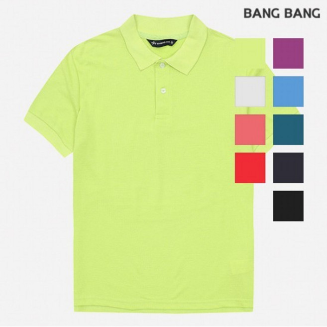 공용 심플 반팔 카라티 (NTZ308)