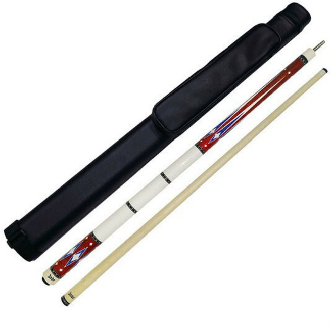 금남당구재료 카라-레드+개인큐가방 당구큐대 / 큐대 당구큐세트 큣대 당구장큐대 당구장큐상대 하우스큐 당구재료 당구용품 삼구큐 사구큐 당구체 당구장큐 개인큐 3구큐 4구큐 당구채, 1개