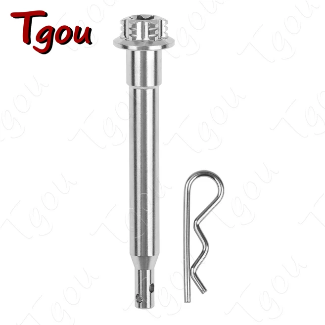 Tgou 티타늄 볼트 디스크 브레이크 캘리퍼 패드 핀 오토바이 피스톤 브렘보 후면 나사, 03 Titanium