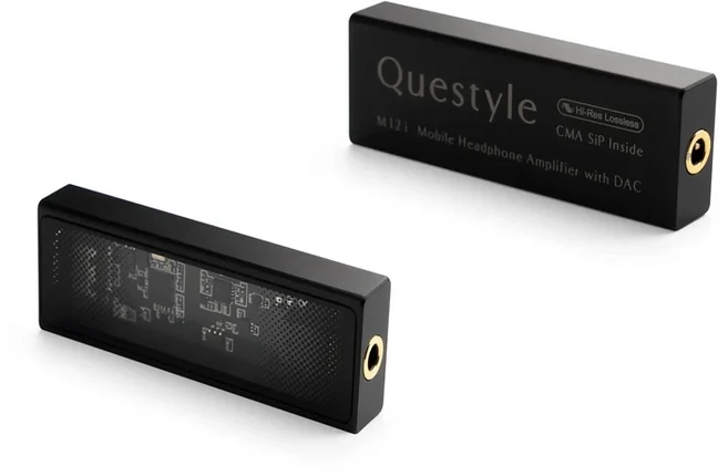 Questyle M12i 모바일 헤드폰 앰프(DAC 포함) 고해상도 오디오 무손실 사운드 휴대용 앰프(휴대폰 및, 01 M12i