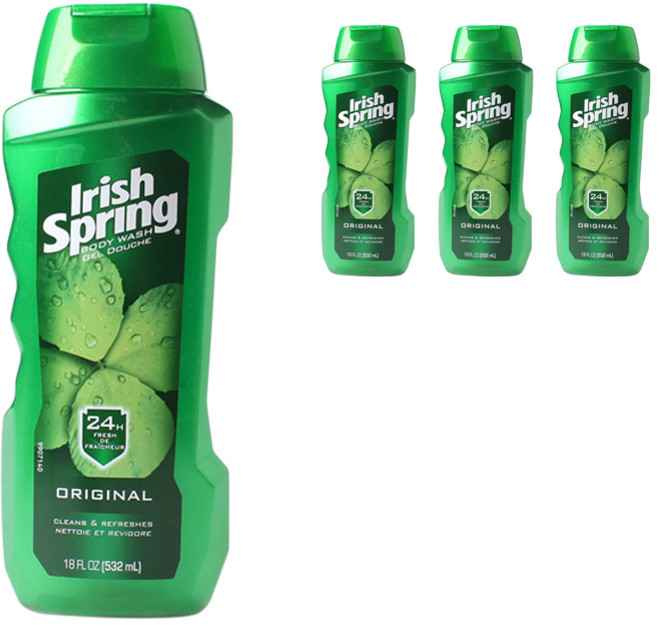 아이리쉬스프링 바디 워시 오리지널, 4개, 532ml