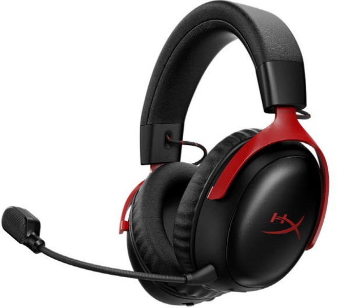(HP) (헤드셋) 하이퍼엑스 클라우드3 S 무선 게이밍 헤드셋 HyperX Cloud 3 S (레드), 레드