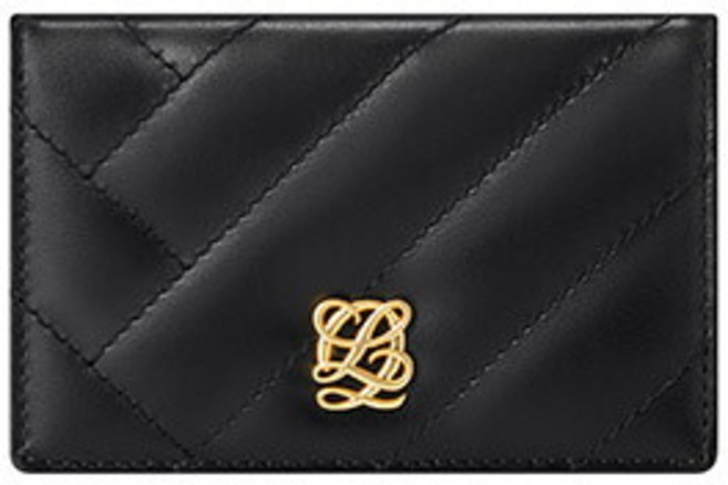 [루이까또즈] L-QUILTING(엘퀼팅) 여성카드지갑 SR1QT04BL