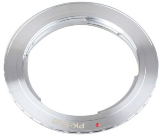 PK-EOS 펜탁스 PK K 렌즈용 어댑터-캐논 EOS EF 마운트 Dslr slr 카메라 70D 60D T5i