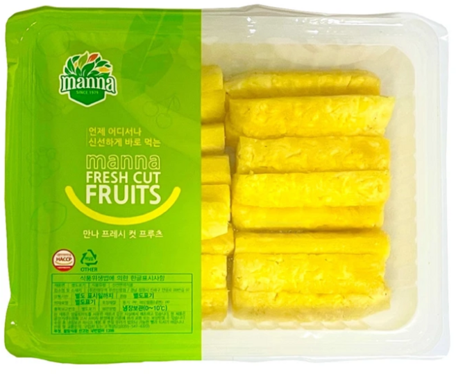 후레시컷 파인애플 1kg x 2, 2개