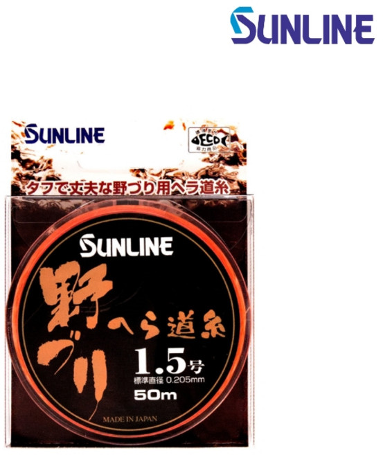 선라인 붕어 낚시 나일론 원줄 노즈리 헤라 도사 50m, 1.2호-519712, 1개