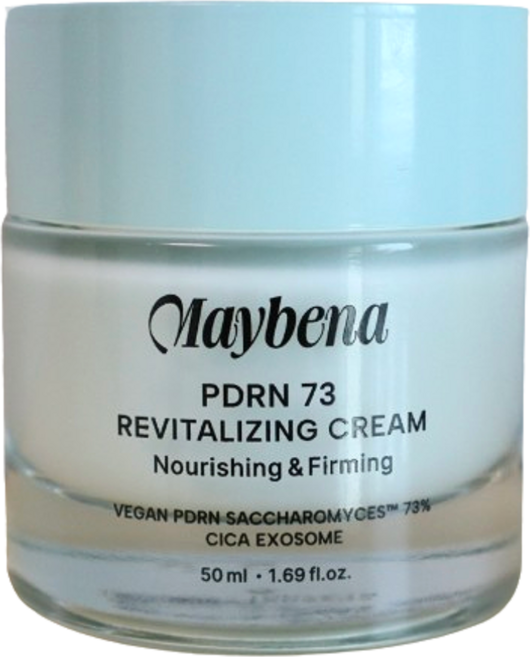 메이베나 비건 PDRN73 리바이탈라이징 크림 50ml, 2개