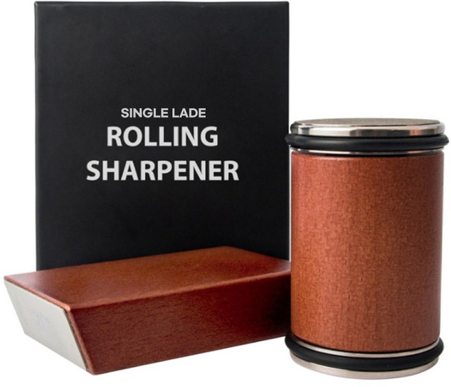 싱글레이드 다용도 다이아몬드 롤러 칼갈이, 1개, 브라운