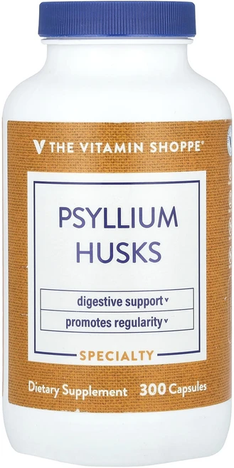 몸관리하세요 겨울입니다 The Vitamin Shoppe 차전자피 캡슐 300정(캡슐 1정당 720mg) 특별관리진행, TheVitaminShoppe차전자피캡슐300정캡슐1정, 1개 - 쿠팡