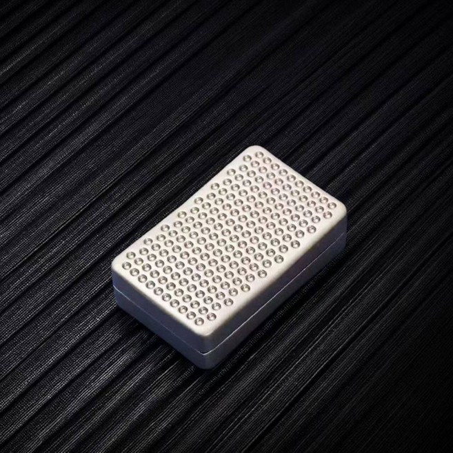 슬라이더 피젯토이 포커 게임 셔플 카드, 1개, 벌집 푸시카드 무제한 은색 지퍼백