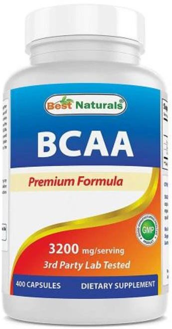 베스트 내추럴스 BCAA 필수 아미노산 400캡슐, 1개, 400정 - 쿠팡
