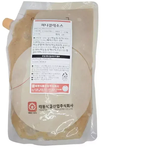 태원 허니갈릭소스 2kg 냉장, 1세트