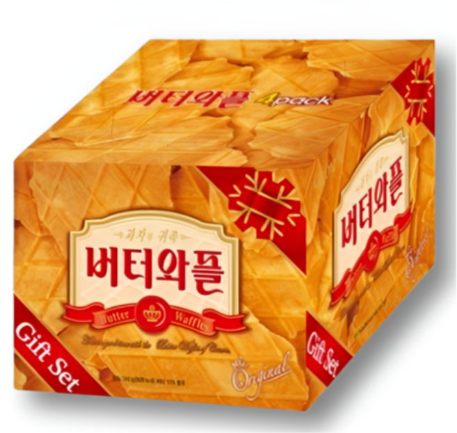 버터와플 기프트세트 오리지널, 540g, 1개