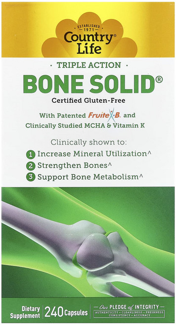 Country Life Bone Solid® 캡슐 240정, 1개