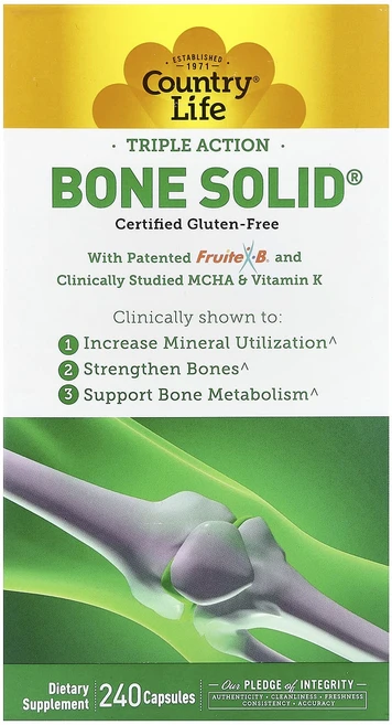 Country Life Bone Solid® 캡슐 240정, 1개 - 쿠팡