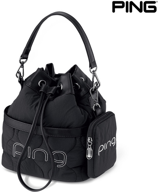 [삼양인터내셔날] 2026년 핑 여성 SJ 토트백, 블랙