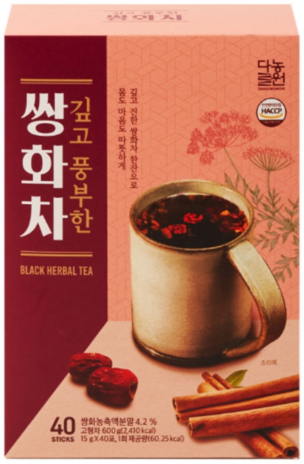 다농원 쌍화차, 15g
