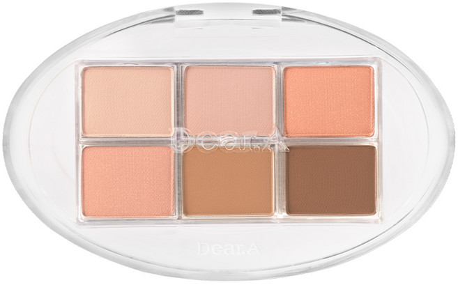 [Dear.A] 디어에이 퍼펙트 매치 아이섀도우 팔레트, 1개, 03 피치