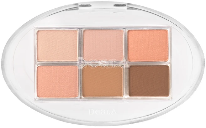 [Dear.A] 디어에이 퍼펙트 매치 아이섀도우 팔레트, 1개, 03 피치 - 쿠팡