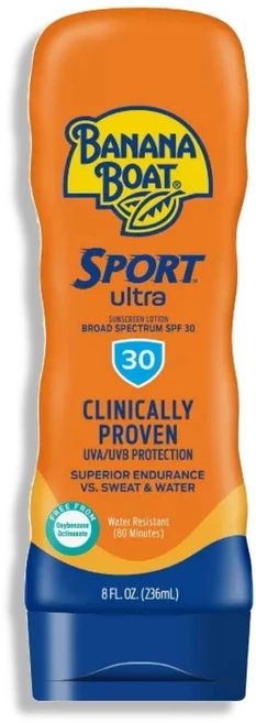 Banana Boat 바나나보트 스포츠 퍼포먼스 30SPF 선스크린 로션 236ml, 1개 - 쿠팡