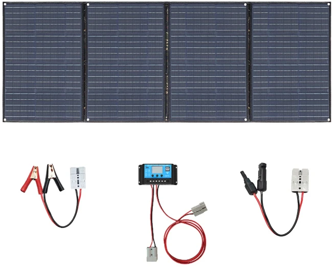 Foldable Solar Panel charger 접이식 태양 전지 패널 방수 가방 유연한 키트 배터리 200W 12V, 01 200W, 01 빠른