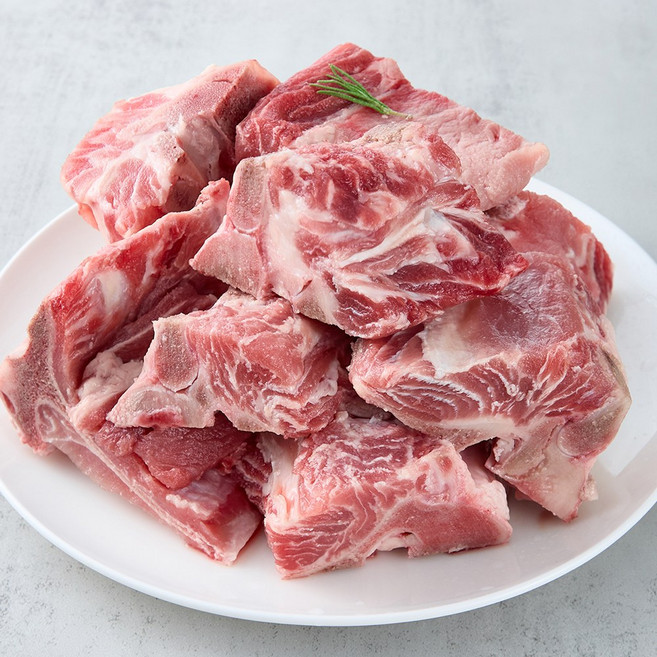 [픽시몰] 잡내없는 암퇘지 돼지등뼈, 1세트, 3kg