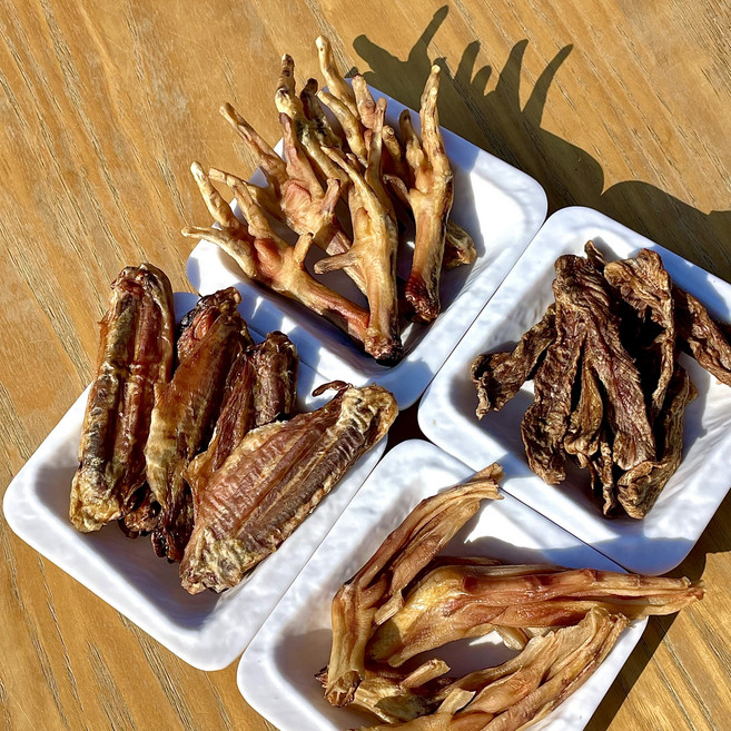 쭈제간식 강아지 수제 간식 선물세트 1개 닭발 오리안심육포 오리날개 오리발, 닭발+오리안심육포+오리날개+오리발, 미선택